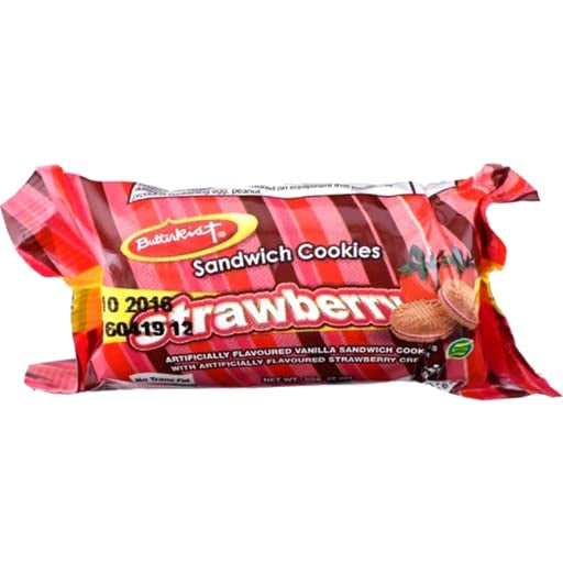 BUTTERKIST- STRAWBERRY 55g