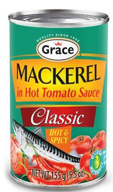GRACE MACKEREL HOT AND SPICY 155g