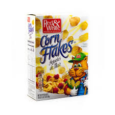 RED AND WHITE CORNFLAKES